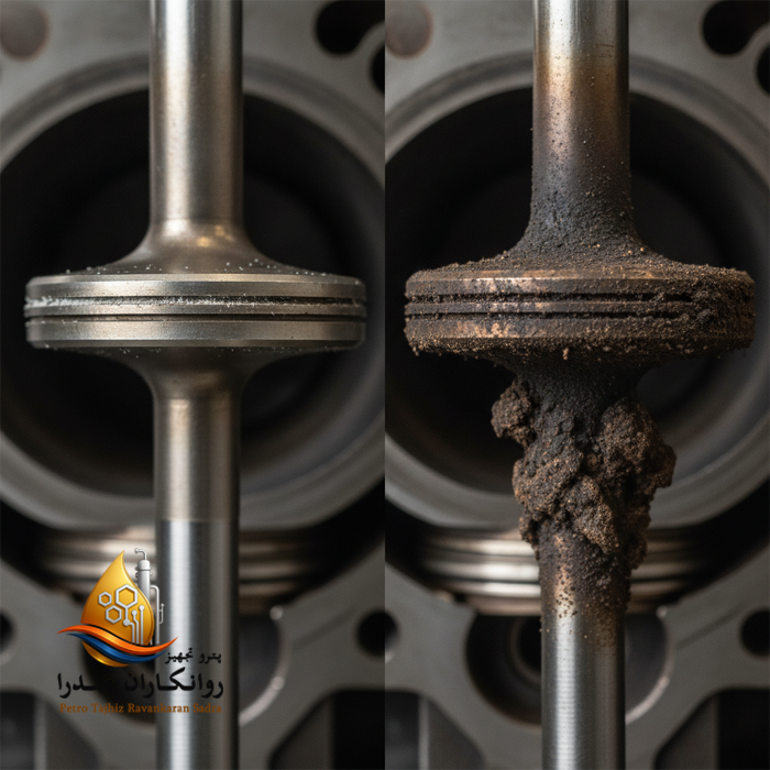 رسوب سوپاپ در Low Ash vs Medium Ash